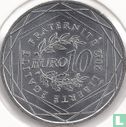 Frankrijk 10 euro 2012 "Franche - Comté" - Afbeelding 1