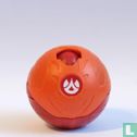 Boule Dragonoid (orange/rouge) - Image 3