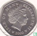 Isle of Man 50 pence 2000 - Image 1