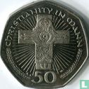 Man 50 pence 2001 - Afbeelding 2