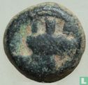 Arados, Phoenicia AE14 (semi-autonoom, Seleucid, Poseidon, kombuis) 130-129 BCE - Afbeelding 2