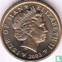 Isle of Man 1 pound 2003 (AA) - Image 1
