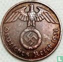 Duitse Rijk 1 reichspfennig 1936 (F - hakenkruis) - Afbeelding 1