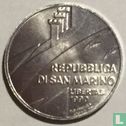 San Marino 10 lire 1990 "1600 years of history" - Afbeelding 1