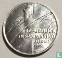 San Marino 1 lira 1990 "1600 years of history" - Image 1