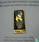 Frankreich 20 Franc 1994 (mit Pin's) "Centenary of International Olympic Committee created by Pierre de Coubertin" - Bild 3