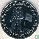 Man 1 crown 2009 "40th anniversary of First Man on the Moon" - Afbeelding 2