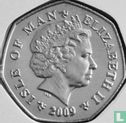 Man 50 pence 2009 "5th Day of Christmas" - Afbeelding 1