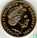 Guernesey 5 pounds 2002 (cuivre-nickel doré) "The Golden Jubilee" - Image 1