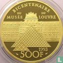 France 500 francs 1993 (PROOF - 31.1 g) "200 years Louvre Museum - Venus de Milo" - Image 1
