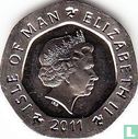 Man 20 pence 2011 - Afbeelding 1