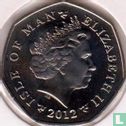 Man 50 pence 2012 "Olympic - Mark Cavendish" - Afbeelding 1