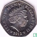 Isle of Man 50 pence 2012 "Diamond Jubilee" - Image 1