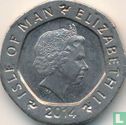 Insel Man 20 Pence 2014 (AA) - Bild 1