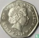 Man 50 pence 2014 (kleurloos) "Christmas 2014" - Afbeelding 1