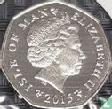 Man 50 pence 2015 (DA) - Afbeelding 1