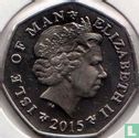 Man 50 pence 2015 (AB) "Tourist Trophy motorcycle races Legends" - Afbeelding 1