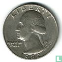 United States ¼ dollar 1982 (P) - Image 1