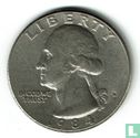 United States ¼ dollar 1984 (D) - Image 1