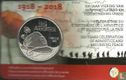 Belgium 5 euro 2018 (coincard) "Centenary of the First World War Armistice" - Image 1