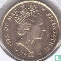 Isle of Man 1 pound 1988 (AA) - Image 1
