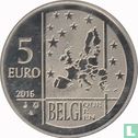 België 5 euro 2016 "50th anniversary of the death of Georges Lemaître" - Afbeelding 1
