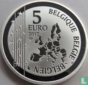 België 5 euro 2017 (PROOF) "50th anniversary of the first heart transplant" - Afbeelding 1