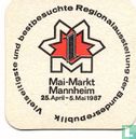 Mai-Markt Mannheim 1987 / Palmbräu - Afbeelding 1