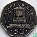 Man 50 pence 1990 - Afbeelding 2