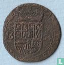 Flanders 1 liard 1654 - Image 1