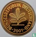 Germany 5 pfennig 2001 (D) - Image 1