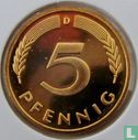 Germany 5 pfennig 2001 (D) - Image 2