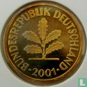 Duitsland 5 pfennig 2001 (J) - Afbeelding 1