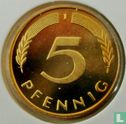 Duitsland 5 pfennig 2001 (J) - Afbeelding 2