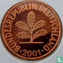 Allemagne 2 pfennig 2001 (D) - Image 1