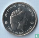 Zweden 200 kronor 1993 "50th Birthday of Queen Silvia" - Afbeelding 1