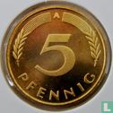 Duitsland 5 pfennig 2001 (A) - Afbeelding 2