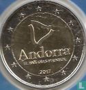 Andorra 2 euro 2017 (coincard - Govern d'Andorra) "Andorra - The Pyrenean country" - Afbeelding 3