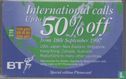 International Calls Up to 50 0/0 off - Image 1