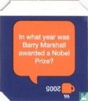 In what year was Barry Marshall awarded a Nobel Prize? - 2005 - Image 1