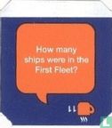 How many ships were in the First Fleet? - 11 - Afbeelding 1