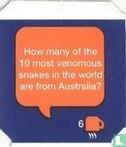 How many of the 10 most venomous snakes in the world are from Australia? - 9 - Afbeelding 1