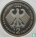 Germany 2 mark 1984 (G - Kurt Schumacher) - Image 1