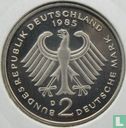 Germany 2 mark 1985 (D - Theodor Heuss) - Image 1