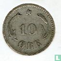 Denemarken 10 øre 1882 - Afbeelding 2