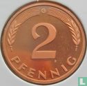 Duitsland 2 pfennig 1984 (G) - Afbeelding 2