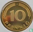 Deutschland 10 Pfennig 1984 (J) - Bild 2