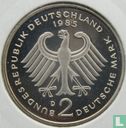 Germany 2 mark 1985 (D - Kurt Schumacher) - Image 1