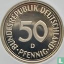 Allemagne 50 pfennig 1984 (D) - Image 2