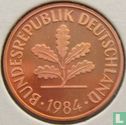 Allemagne 2 pfennig 1984 (J) - Image 1